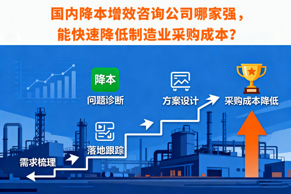 國內(nèi)降本增效咨詢公司哪家強(qiáng)，能快速降低制造業(yè)采購成本？