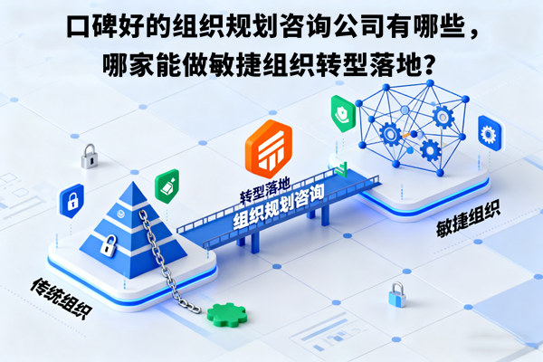 口碑好的組織規(guī)劃咨詢公司有哪些，哪家能做敏捷組織轉型落地？