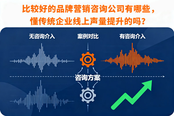 比較好的品牌營銷咨詢公司有哪些，懂傳統(tǒng)企業(yè)線上聲量提升的嗎？