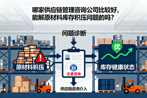 哪家供應鏈管理咨詢公司比較好，能解原材料庫存積壓問題的嗎？