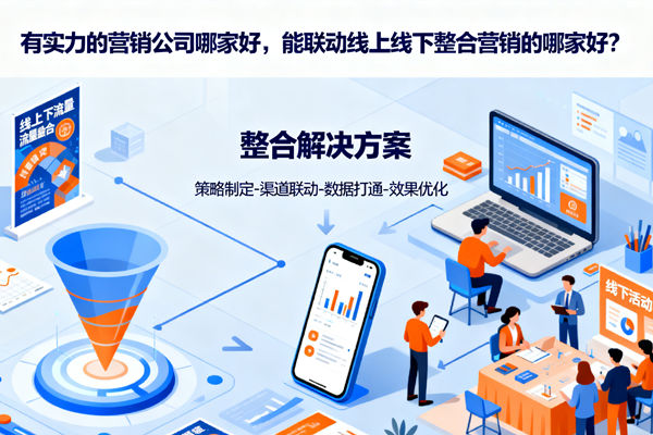 有實力的營銷公司哪家好，能聯(lián)動線上線下整合營銷的哪家好？